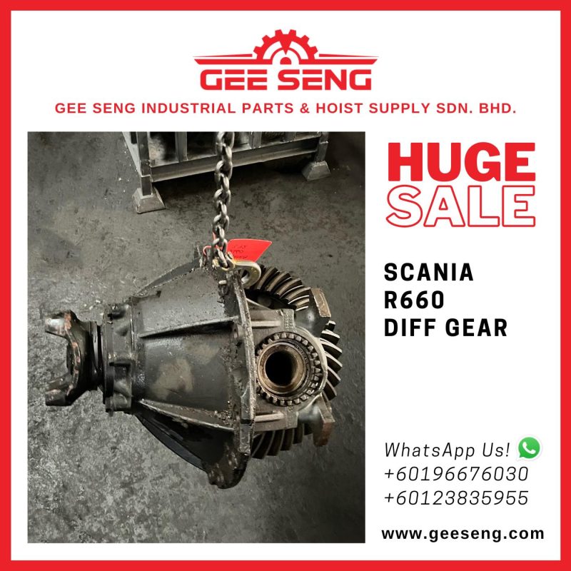 SCANIA R660 DIFFERENTIAL