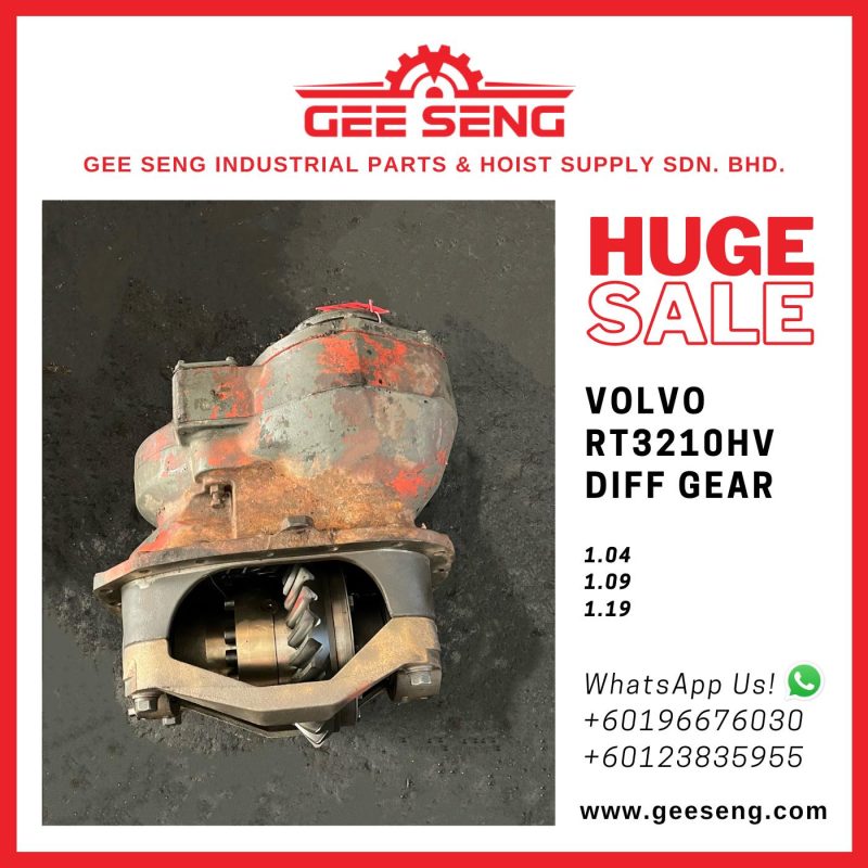 VOLVO RT3210HV DIFFERENTIAL