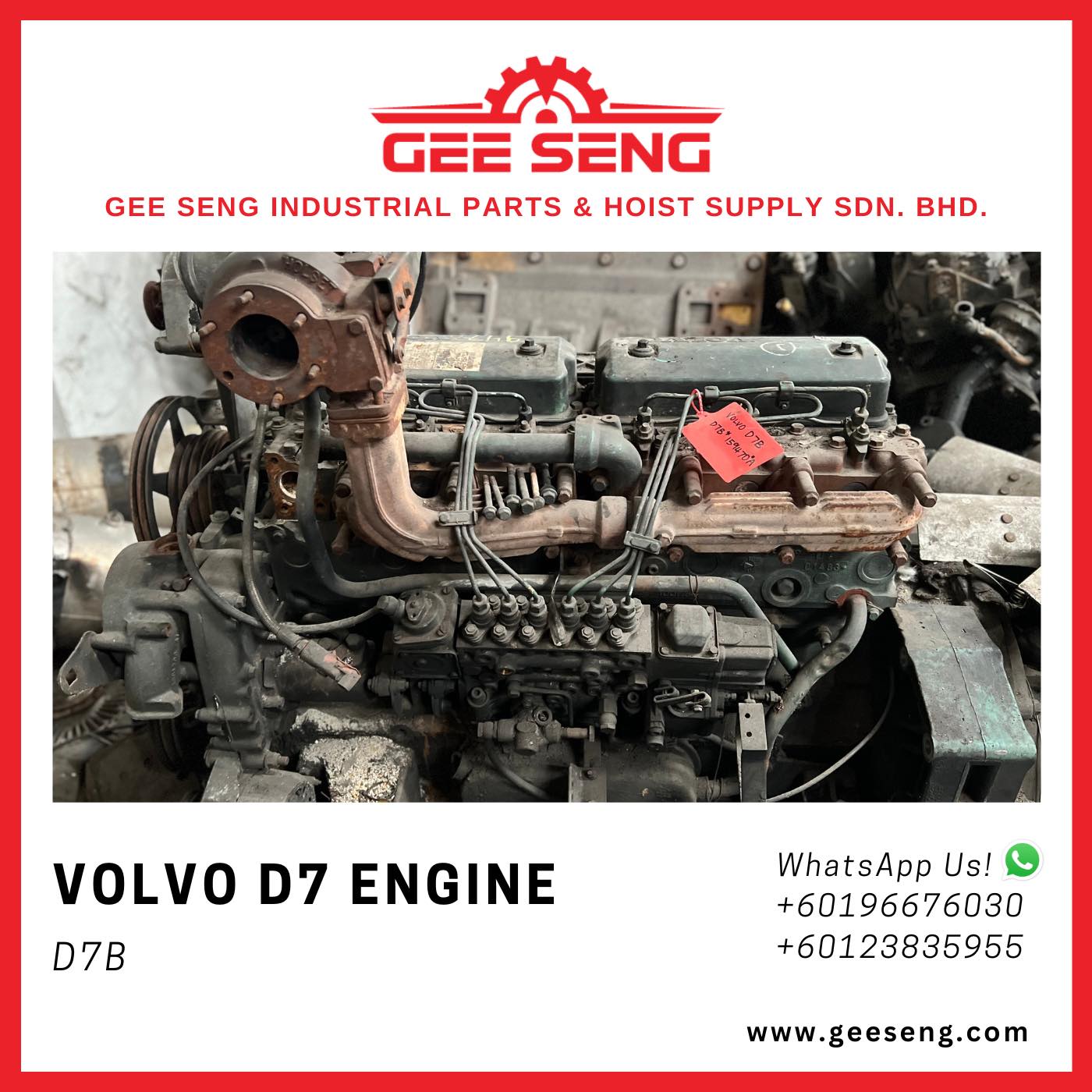 VOLVO D7 ENGINE