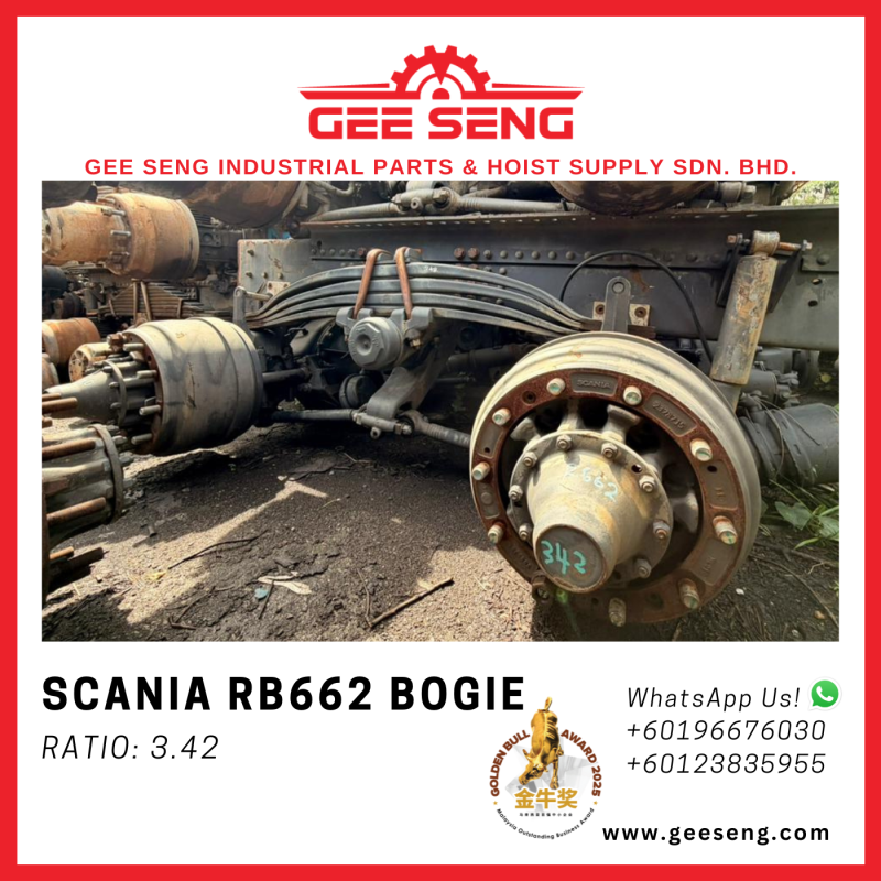 SCANIA RB662 BOGIE SET