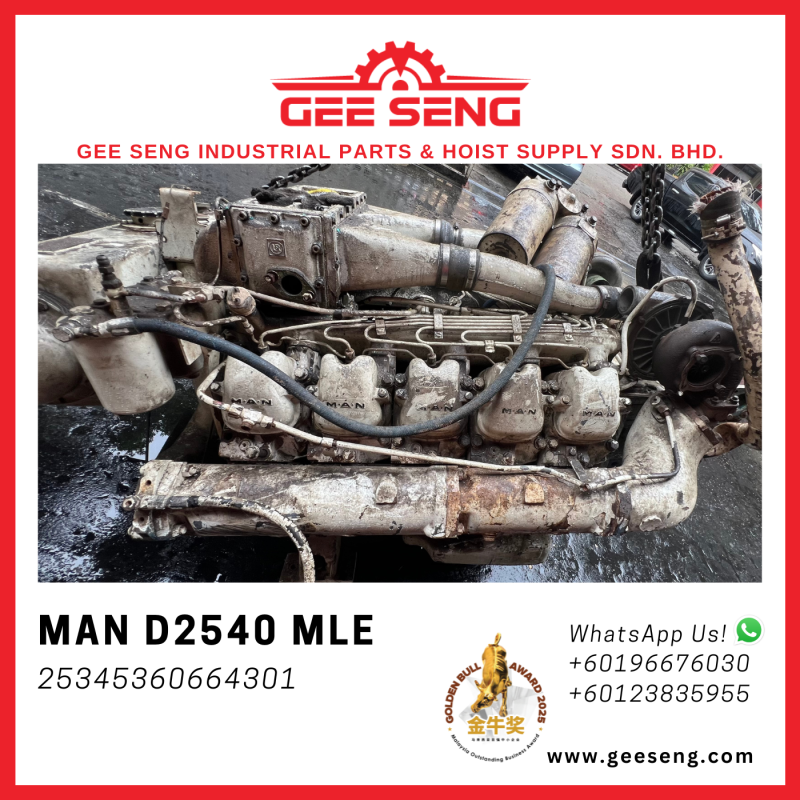 MAN D2540 MLE ENGINE